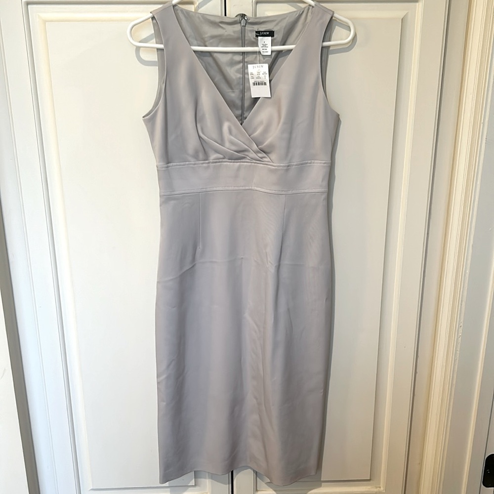 J Crew grey dress size 4